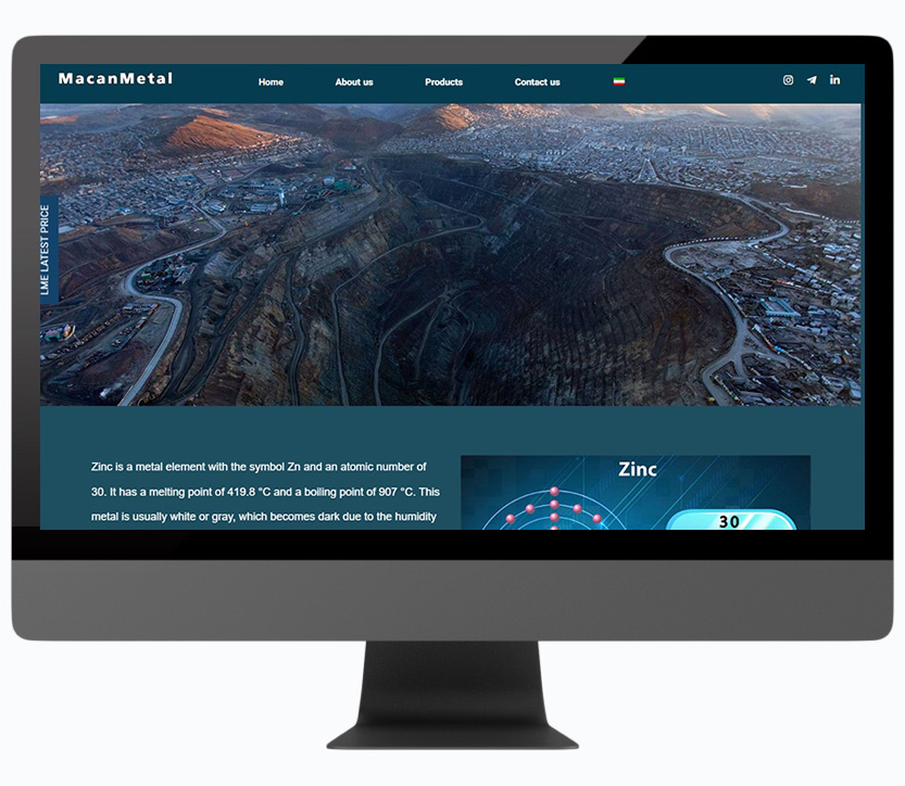 طراحی سایت بازرگانی